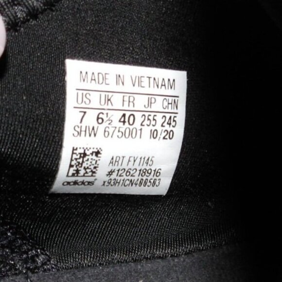 ADIDAS black, gold & silver sneakers NMD La Marque 3 Band FY1145 men's size 7 - Picture 3 of 10